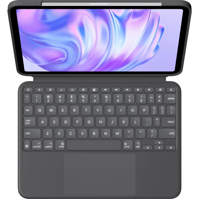 Logitech Combo Touch iPad Pro 11-inch keyboard Case  - Detachable Backlit Keyboard with Kickstand, Comfortable Typing, Multi-use Mode - customer return - Compatibility: For iPad Pro 11-inch (1st ,2nd, 3rd, 4th Generation)