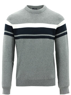 Daniel Hechter Cotton Crew Daniel Hechter Cotton Crew Grey Marle