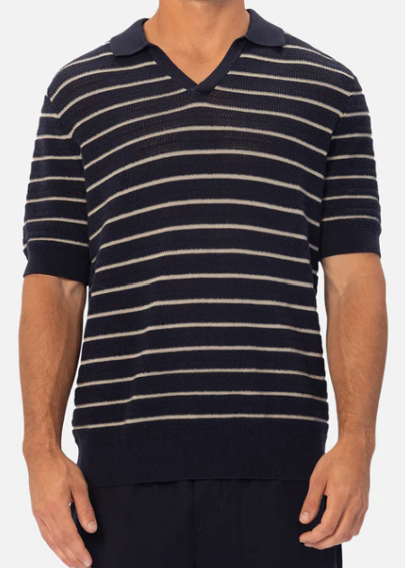 The Lyon Stripe Polo