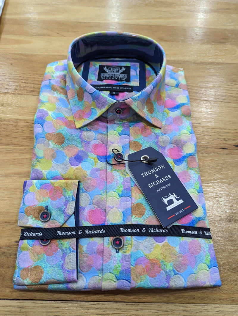 Thomson & Richards Print Business Shirt