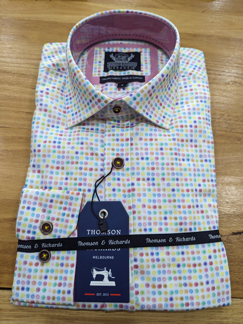 Thomson & Richards Print Business Shirt