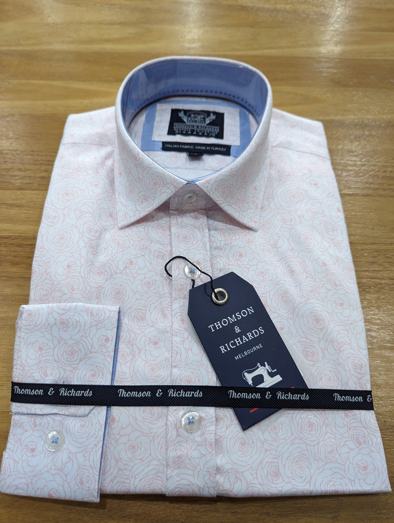 Thomson & Richards Print Business Shirt