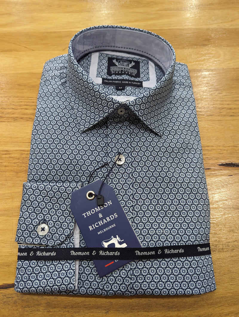 Thomson & Richards Print Business Shirt