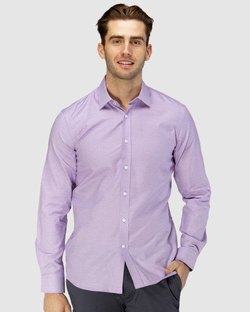 Luxe Three Tone Dobby Weave Business Shirt 1599