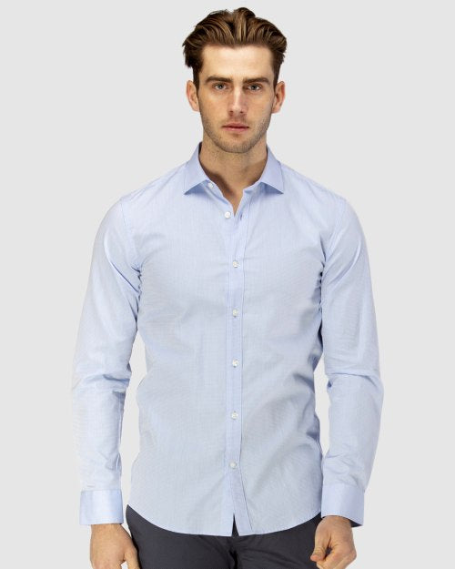 Brooksfield Career Diamond Weave Business Shirt 1581