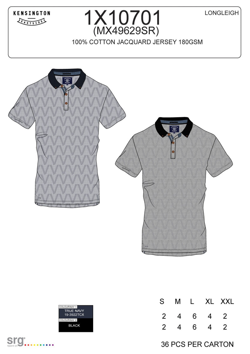 Le Shark Longleigh Navy Polo Tops