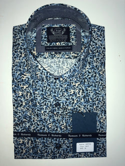Martial Navy Shirt