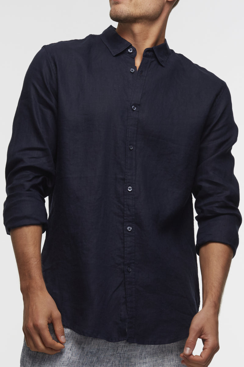 Industrie The Tennyson Linen L/S Shirt