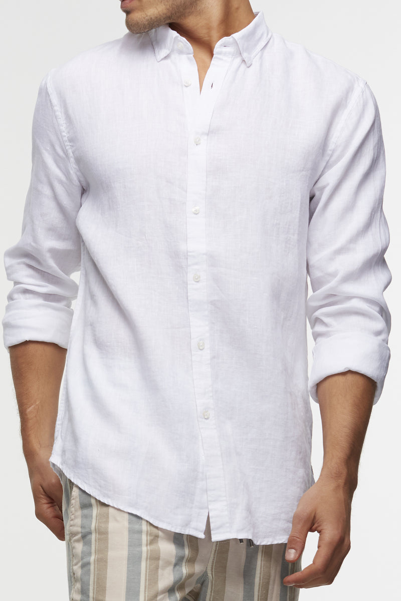 Industrie The Tennyson Linen L/S Shirt