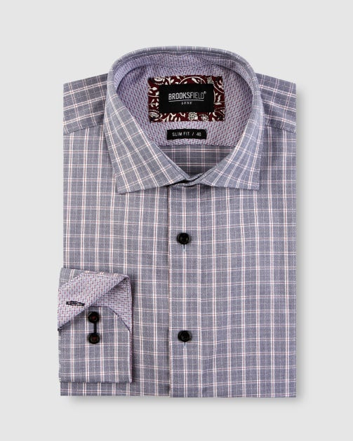 Luxe Modern Check Shirt