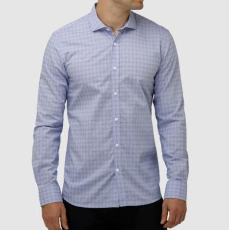 End On End Check Business Shirt