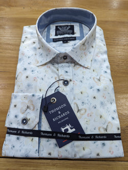 Thomson & Richards Print Business Shirt