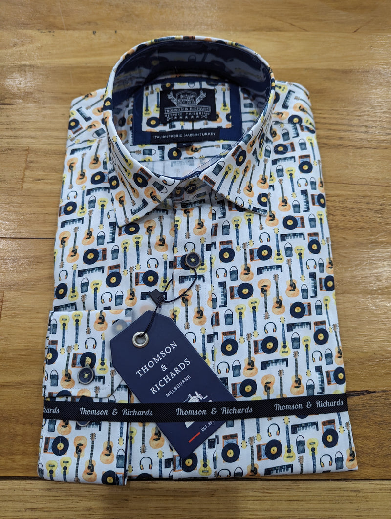 Thomson & Richards Print Business Shirt